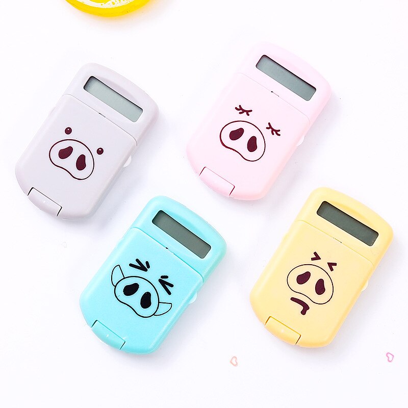 Hipster Portable Calculator Cute Mini Students Pig Arithmetic Maker Portable Calculator Office