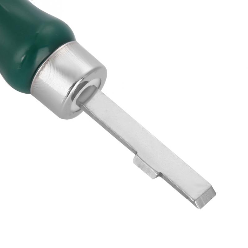 6848 Rvs Dubbele Niveau Drukken Case Horloge Back Cover Opener Mes horloge Repair Tool voor horlogemaker