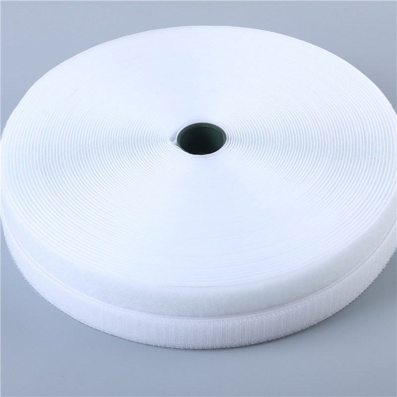 2cm 24m par krog og løkke selvklæbende tape velcro fleksible wrap sko tøj tape nylon sy på trykknapper