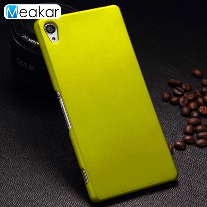 Coque Cover 5.2For Sony Xperia Z3 Case For Sony Xperia Z3 Z 3 Dual Sim D6603 D6633 D6653 D6643 Phone Back Coque Cover Case: yellow