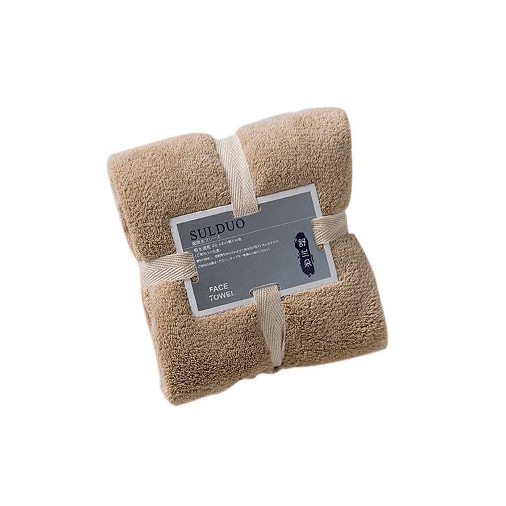 36X80 Cm Zachte Grote Handdoek Gezicht Handdoek-Ideaal Voor Dagelijks Gebruik #13: coffee 