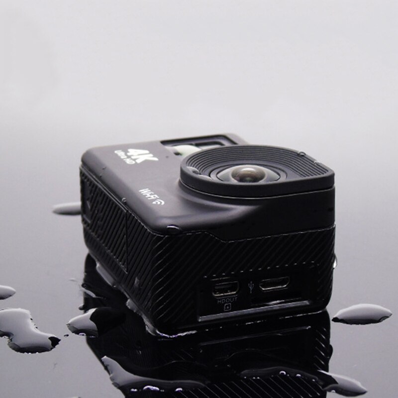 Action Camera 4K WiFi Ultra HD Sports Cam Waterproof Diving Camcorder with Remote Control JHP-Best