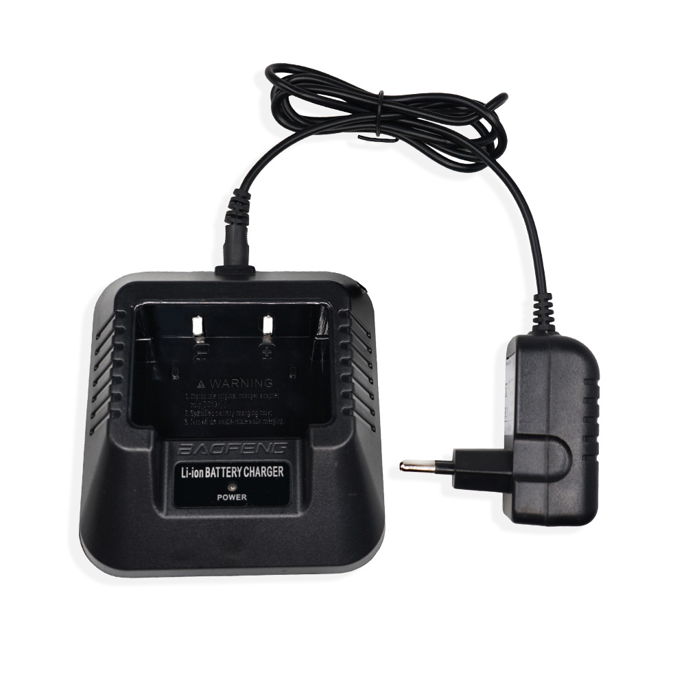 Original Baofeng UV-5R UE/EE. UU./REINO UNIDO/USB/cargador de batería de coche Radio bidireccional UV5R DM-5R cargador Baofeng Walkie Talkie UV-5R Accesorios: Blanco