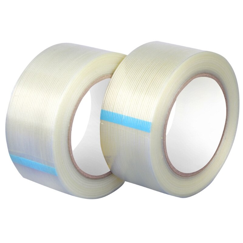 R9UA Extra Strong Crossweave Fibreglass Reinforced Filament Tape Heavy Duty Tear Resistant Packaging Sealing Packing Tape