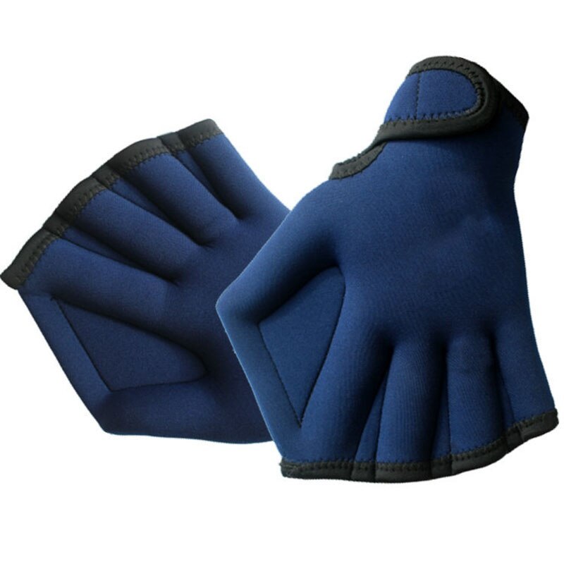 Gants palmés pour natation sphère de 2MM, 1 paire, dispositif sans doigts, outil de natation
