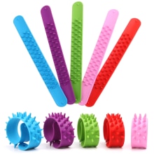 Spiky Slap Armband Siliconen Spike Fidget Polsband Zintuiglijke Klassieke Speelgoed Antistress Universele Voor Kinderen & Volwassenen