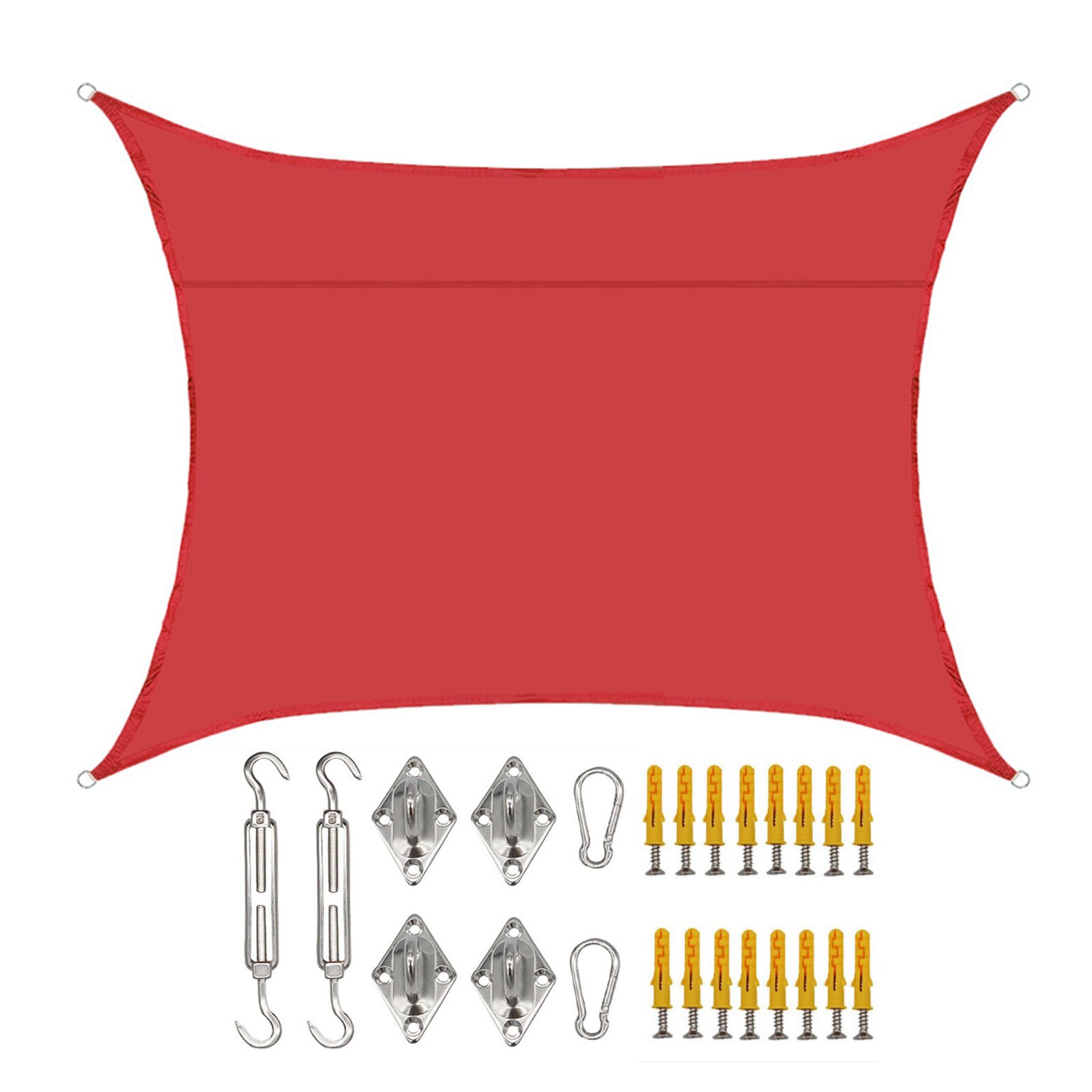 Shade Sail Sunshade Patio Awning Rainproof Canva Outdoor UV Protection 2x3m Oxford Cloth For Garden Waterproof: style 8