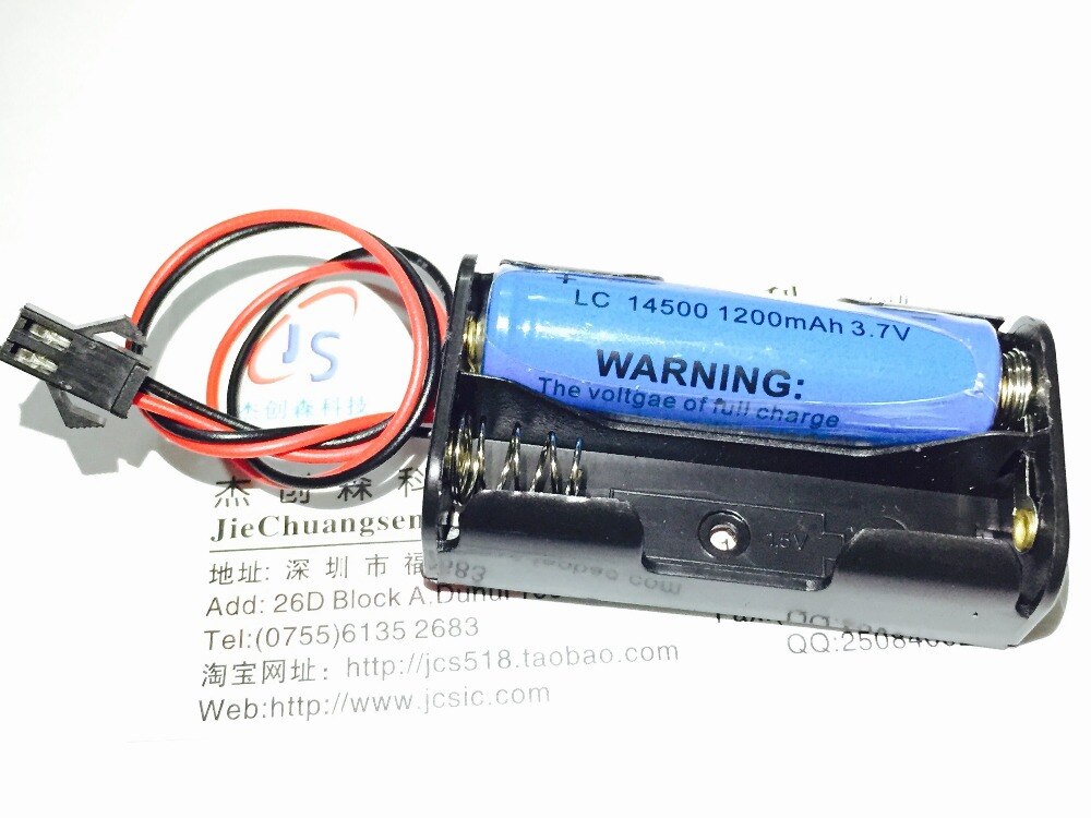 2AA 2 AA Batterij houder case box plug 14500 Lithium batterij houder 3 V 7.4 V Met Connector SM-2P