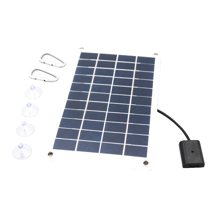 5V 1000mA 5W/7.5W Solar Power Bank Batterij Usb Powerbank Zonnepaneel Oplader Voor Telefoon Oplader