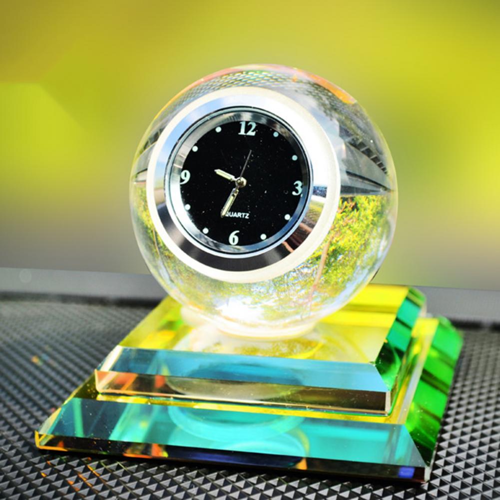 Uitstekende Afwerking Relatiegeschenken Auto Parfum Zetel Decor Met Klok Voor Driver