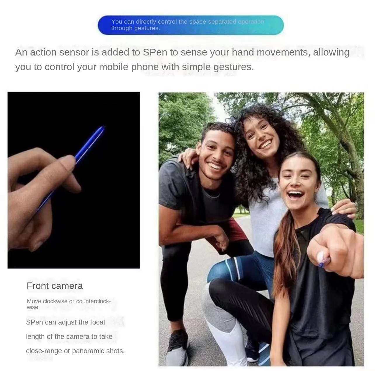 Til samsung galaxy note 20 n980 n981 sm-n980f 20 ultra  n985 n986 berøringspenn med s-penn og bluetooth-funksjon