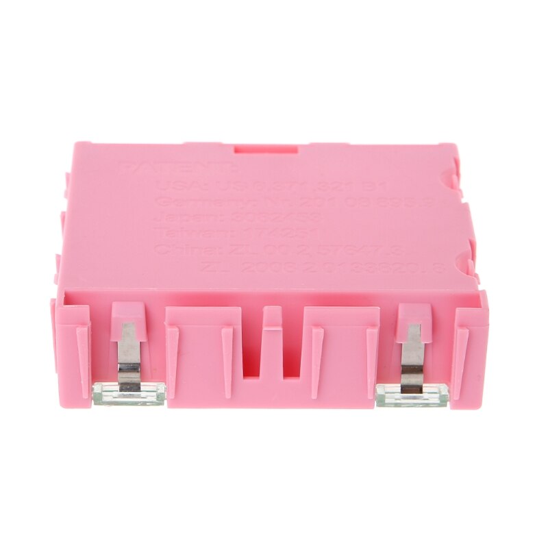 Mini caixa de armazenamento componentes eletrônicos smd smt, 75x63x21mm
