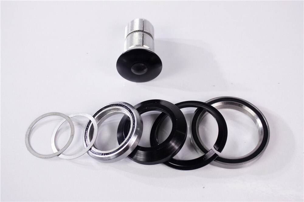 Road bike parts Carbon bike headset 1 1/8 to 1 1/2 integrated bike headset bearing 42 52mm