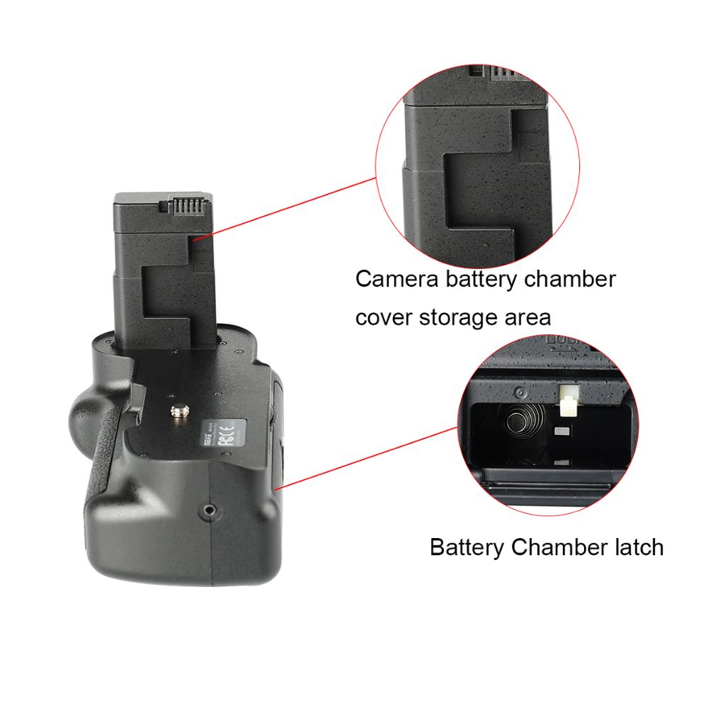 MEKE Meike MK D5100 Verticale Batterij Grip voor Nikon D5100 EN-EL14