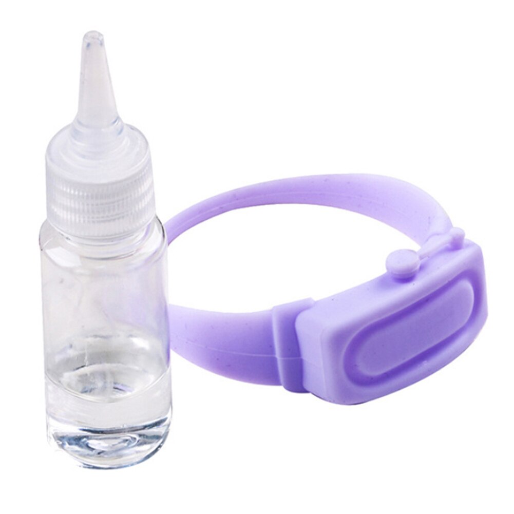 Draagbare siliconen armband alcohol desinfectiespray polsband dispenser handdesinfecterende gel houder horloge armband voor volwassenen/kinderen
