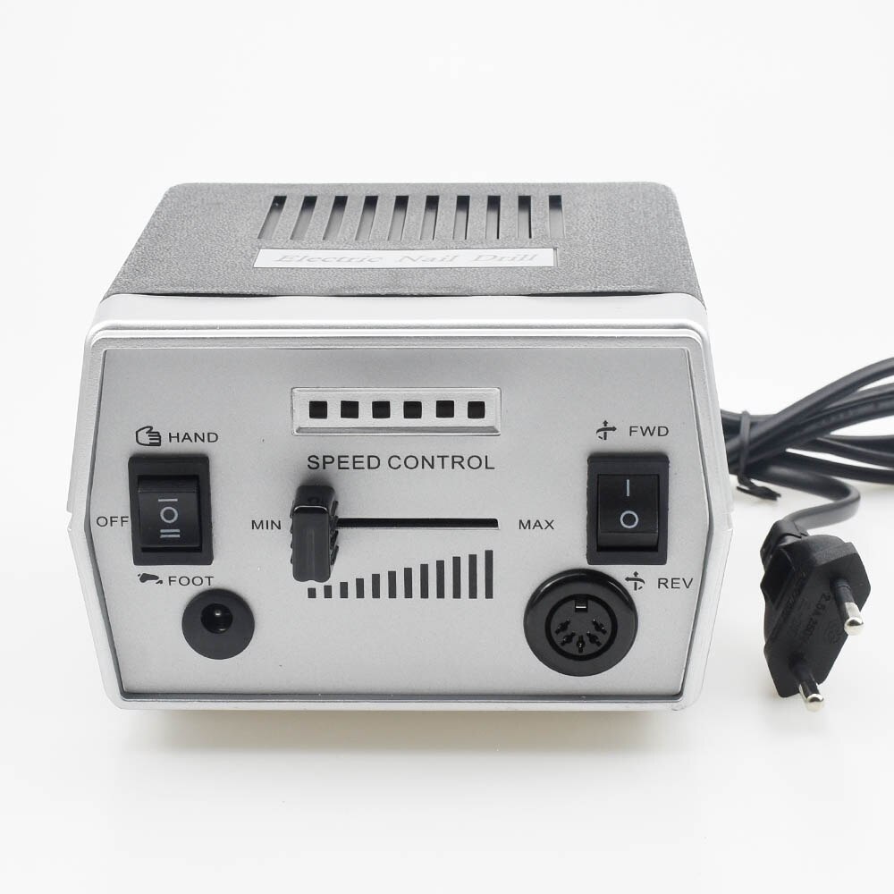 Máquina pulidora eléctrica para uñas, pulidora de uñas de 35000RPM Pro con puntas de diamante para cortaúñas y pedicura