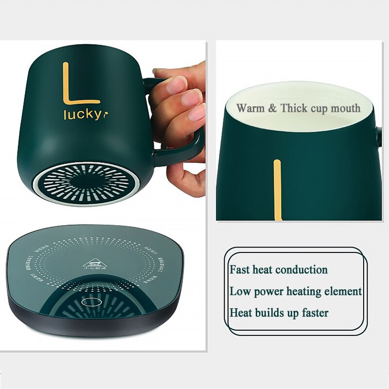 Mug Warmer USB Pad Electric Powered Cup Warmer Heat Beverage Mug Mat Keep Coffee Tea warm EU&US Plug Electric Heating Pad