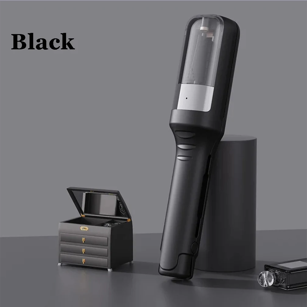 Haaruiteinden Trimmer Split Remover Droog Beschadigd Broos Professioneel Automatisch Trim Split voor Vrouwen Draadloze haarsnijmachine: Black