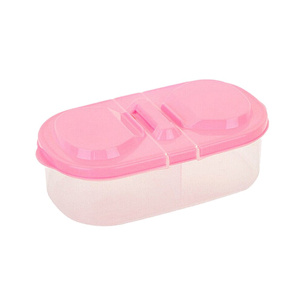 food storage container plastic kitchen storage box Fridge Freezer Space Saver Organization Storage Rack Shelf Kitchen Box: Pink