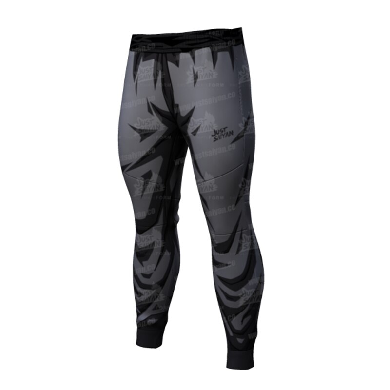 Pantalones de compresión con estampado 3D para hombre, ropa deportiva para correr, transpirable, pantalones secos rápidos, Anime japonés, novedad de verano