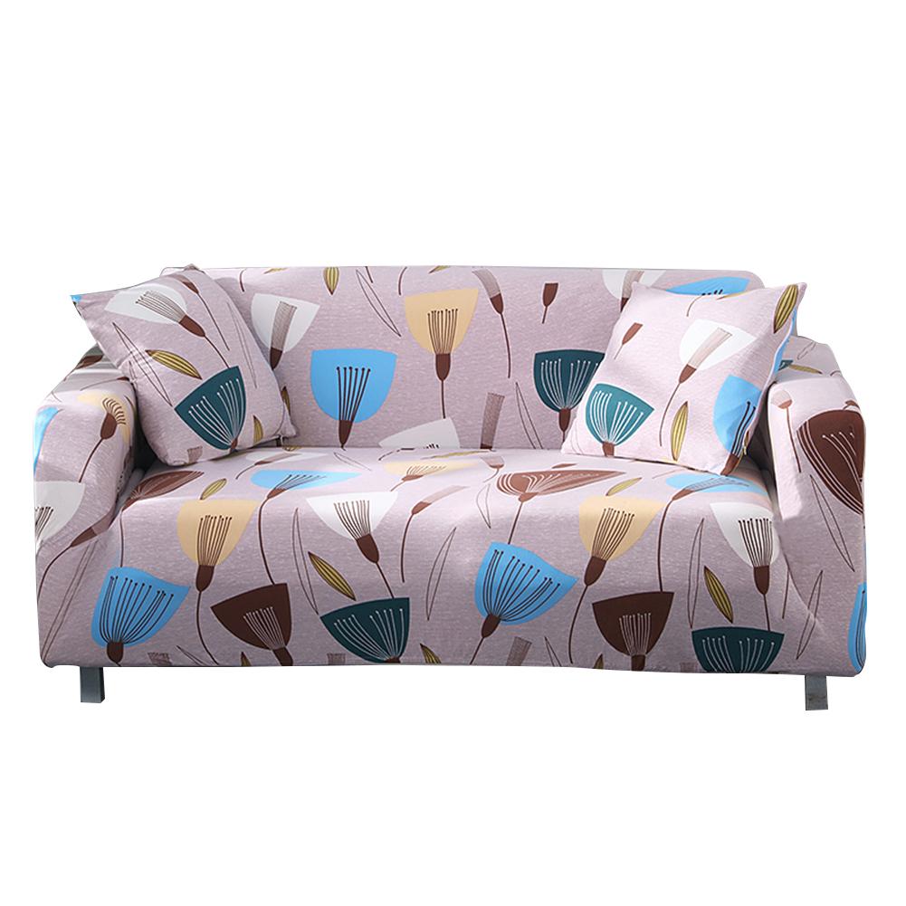 Stretch Slipcovers Sectional Elastic Stretch Sofa Cover For Living Room Couch Cover L Shape Armchair Cover Single/Two/Three Seat: F