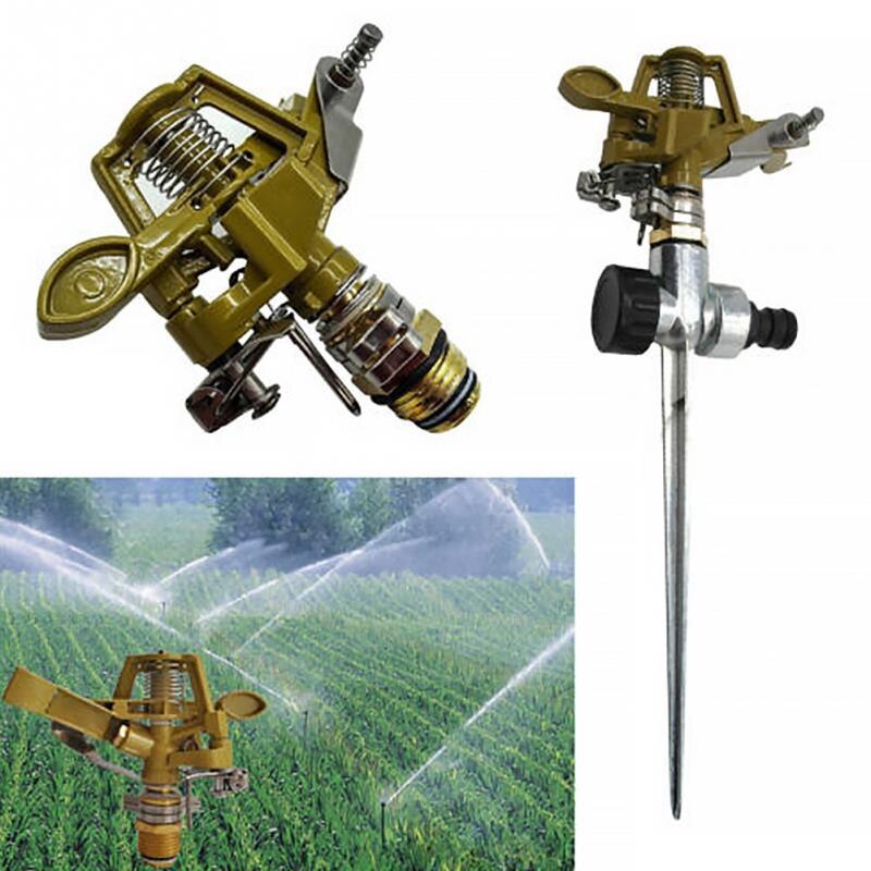 360 grad Dreh Bewässerung Spritzgerät Sprinkler Für Rasen Garten Hof
