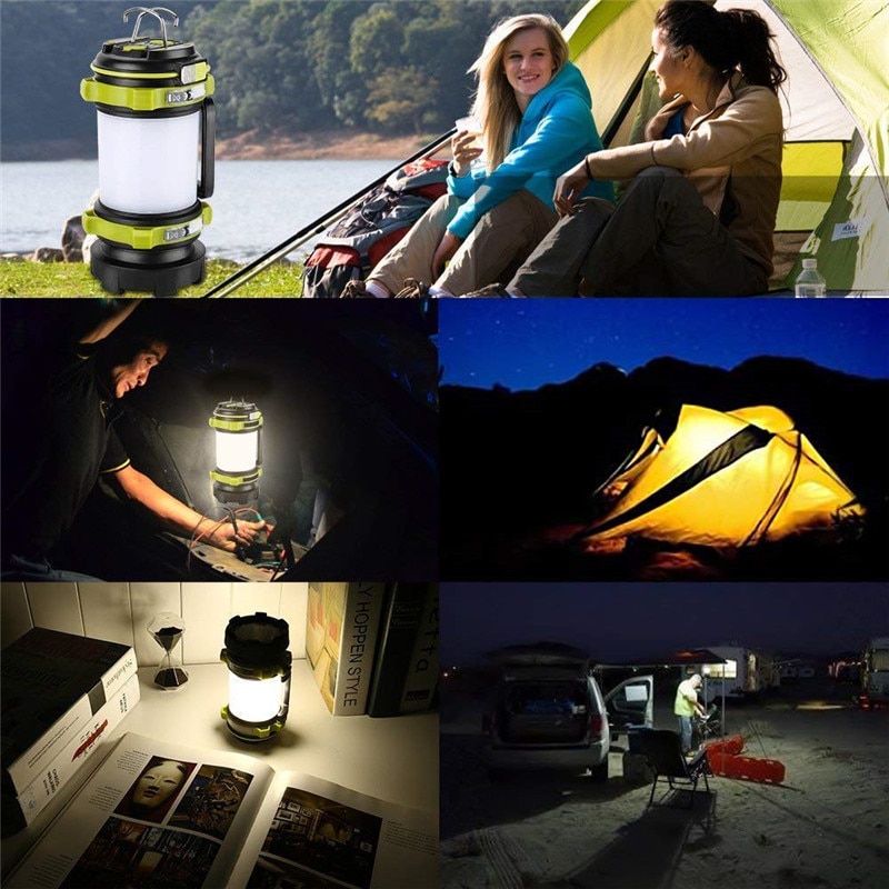 100W Lange Gebruik 8000 Lumen Usb Oplaadbare Led Zaklamp Camping Lantaarn Waterbestendig Outdoor Zoeken Zaklamp Voor Fish Hunt