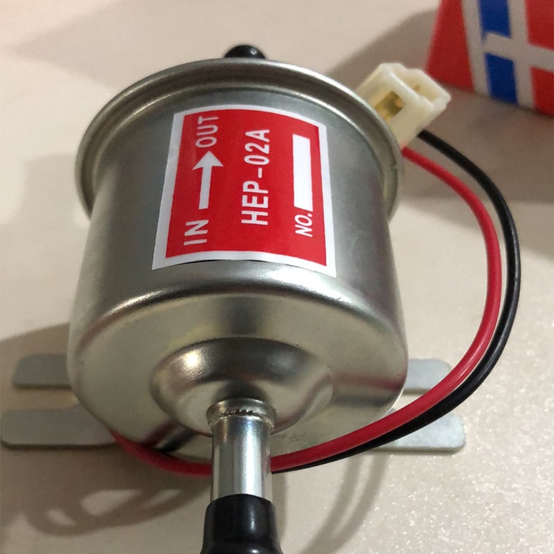 universal diesel petrol gasoline electric fuel pump HEP-02A 12V low pressure fuel pump carburetor motorcycle ATV