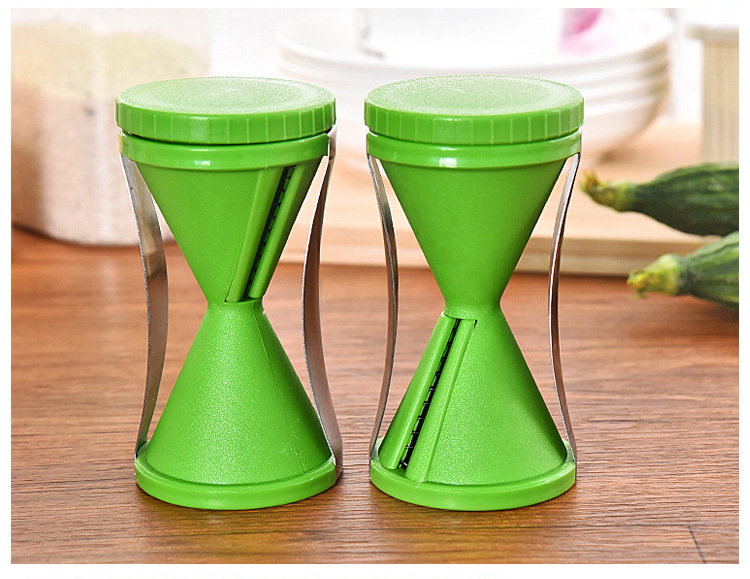 1 paquete de Spiralizer vegetal cortador en espiral Zucchini zanahorias Spaghetti Pasta fideos, dispositivo de proceso Shred EKX 001