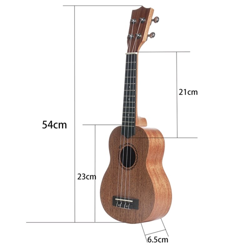 21 Inch Ukulele Tenor Sopraan Mahonie Palissander 4 Strings Hawaiian Gitaar Ukulele Tas Muziekinstrumenten