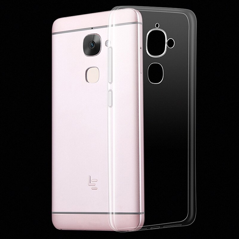 Caso macio tpu para letv leeco le eco 2 / 2 pro ultra fino claro silicone proteção de cristal volta capa capa corpo inteiro capa coque