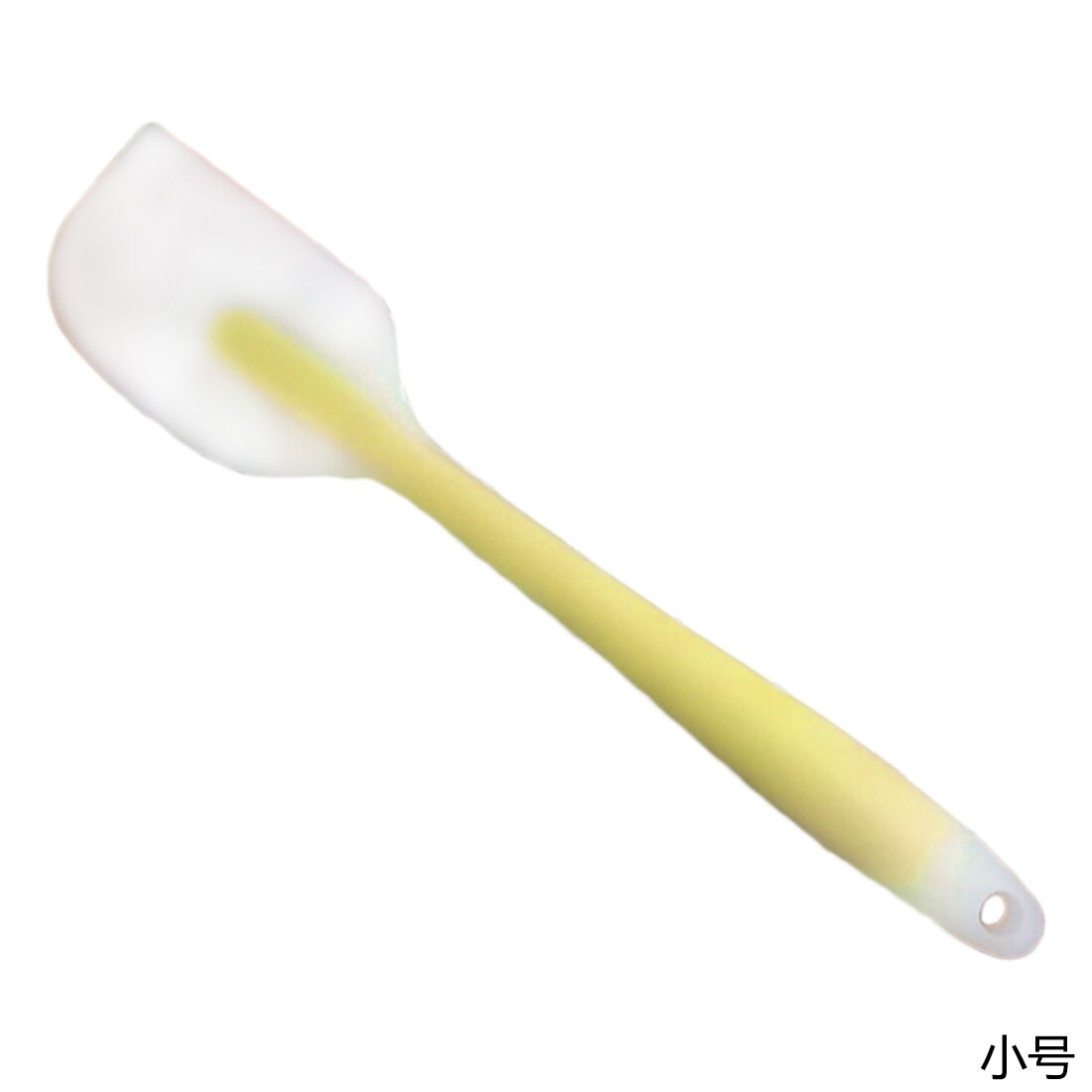 Silikon Kuchen Butter Creme Spachtel Backen Werkzeuge Küche Spachtel Backen werkzeuge Mischen Teig Schaber Spachtel: 20.5x4cm Gelb