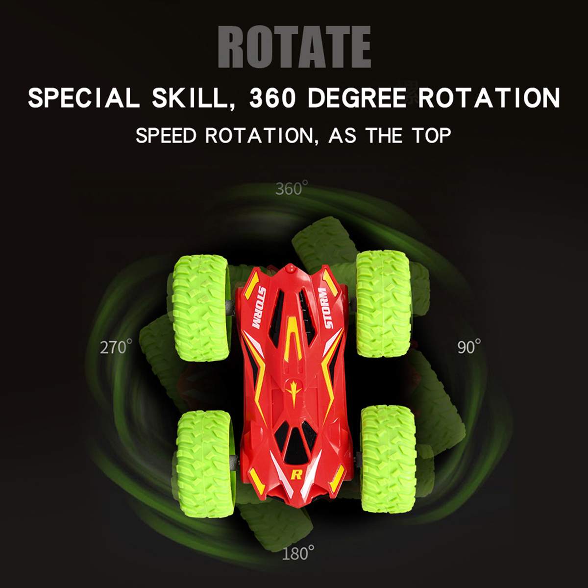 Double Sided 3D Flip Remote Control Car Robot RC Car Toy Drift-Buggy Crawler Battery Operated Stunt Machine Radio Controlled Car