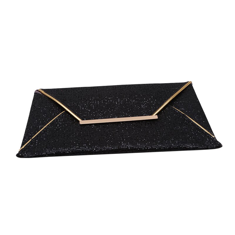 Handige luxe damestas met glitterpailletten, damestas, messenger bag, avondtas, feesttas, portemonnee, portemonnee