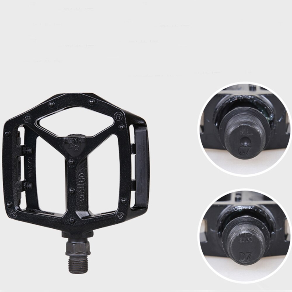 Wellgo Aluminium B249DU Ultralight Fiets Pedaal Cr-Mo Staal Doorn Dubbele Du Dragende Pedalen