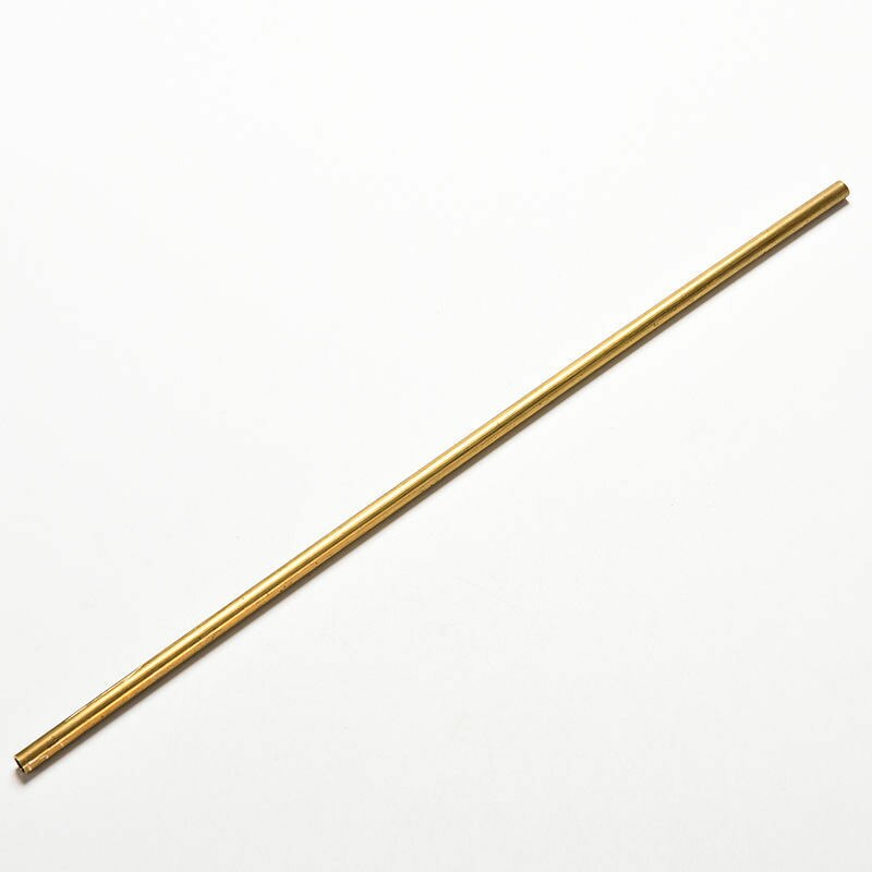 Mässingsrör rörrör rund ytterdiameter 2mm 3mm 4mm 5mm lång 300mm vägg 0.5mm: 5mm