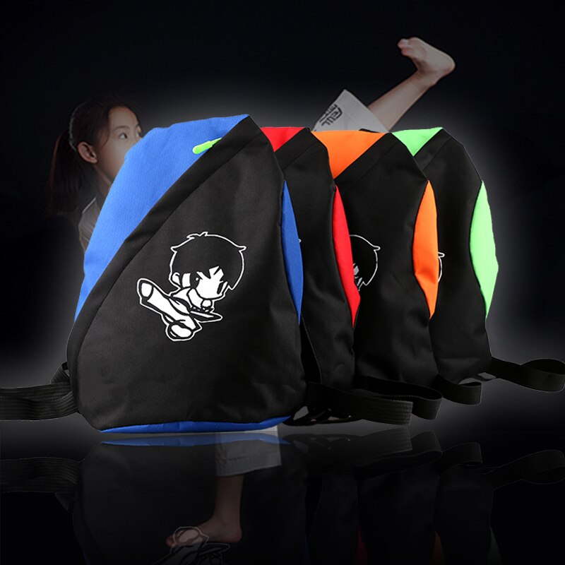 freundlicher Rucksack Schwarz Taekwondo schützer tasche TKD protektoren Art frauen tasche muay thailändisch MMA Karate schutz taschen