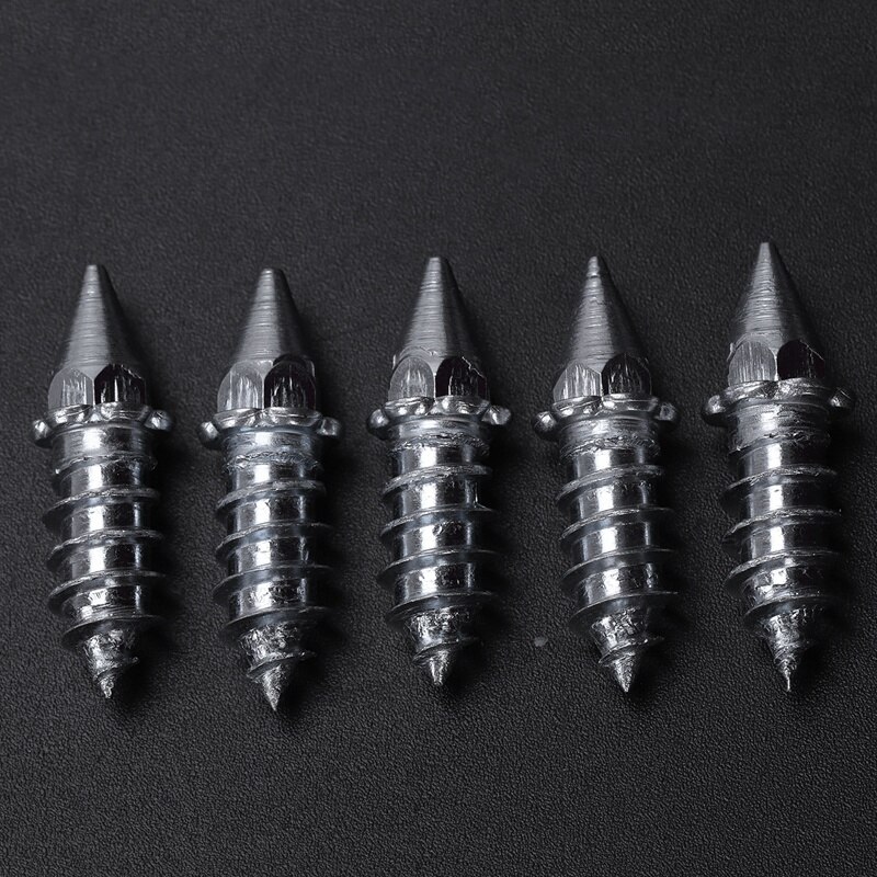 50 Stks/set Lengte 27Mm Anti Skid Band Schroef, auto Banden Studs Spikes Wiel Sneeuwkettingen Voor Auto Voertuig Vrachtwagen Motorfiets Banden Wint