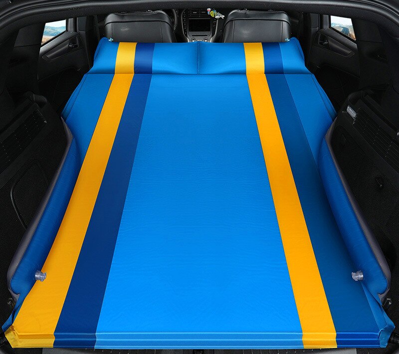 Auto Multi-Function Automatic Inflatable Air Mattress SUV Special Air Mattress Car Bed Adult Sleeping Mattress Car Travel Bed: E
