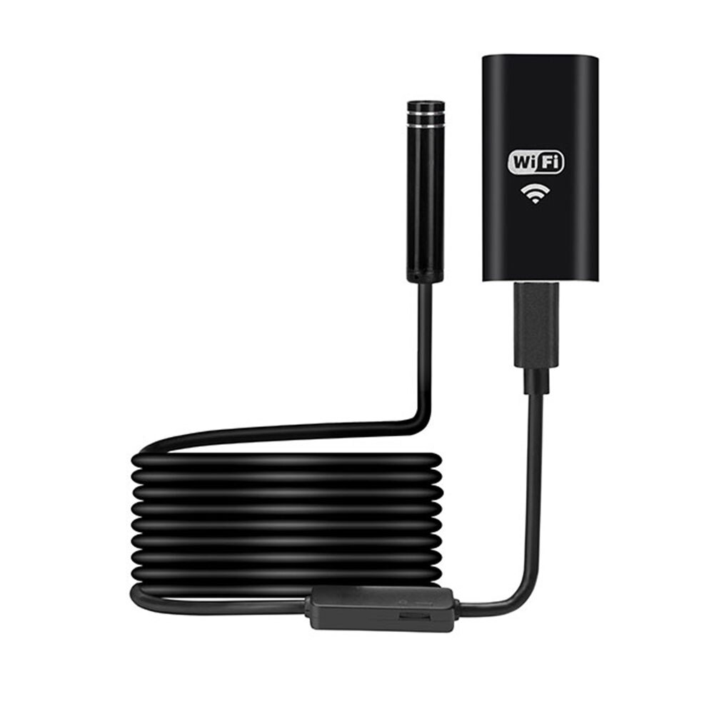 1m/3m/5m/7m/10m WIFI 8mm Endoskop Kamera Mini wasserdicht Weiche Kabel HD 720P Auflögesungen Einstellbar für Smartphone Universal-