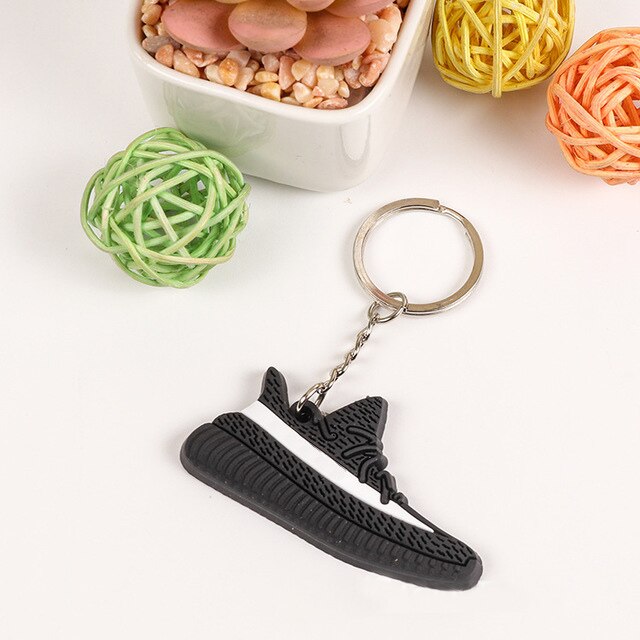 Mini Shoes Key chain Charm Woman Key Ring Sneaker Key Holder Pendant Accessories Key Chain: 8