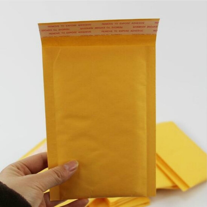 10 st/set 110*130mm bubbelplastkuvert vadderade postförpackningar förpackning utskick självförslutande påsar affärsmaterial