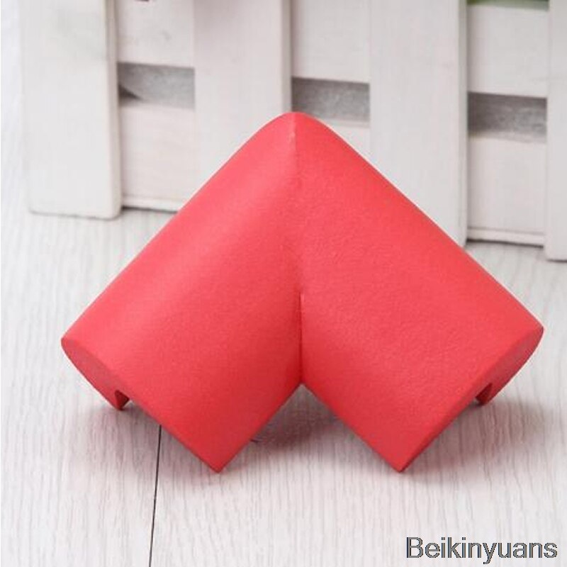 Safety Anti-collision Corner Protector 8pcs L-shaped Widened Baby Cabinet Lock Cabinet Doors Child Plastic Right Angle: Red 8pcs