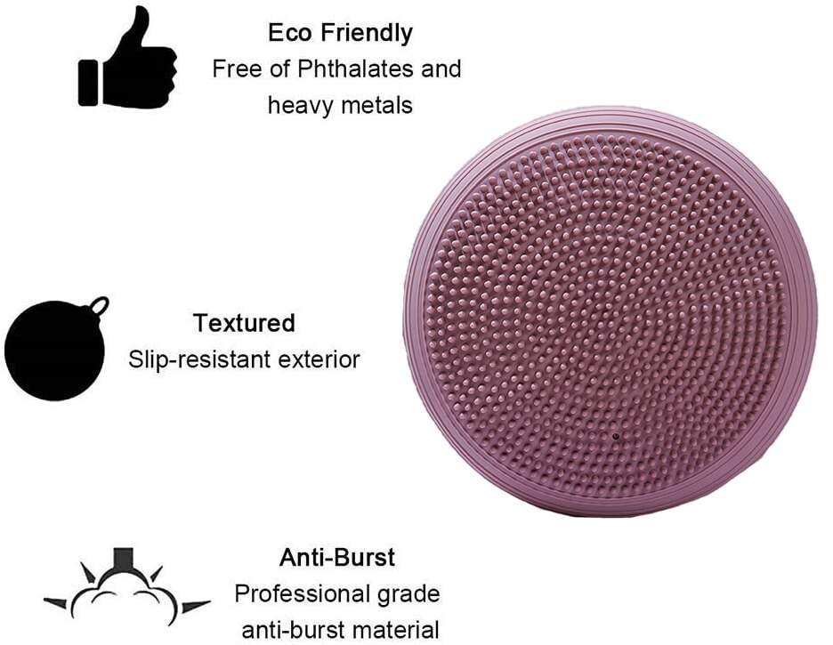 Yoga Gleichgewicht Kissen Luft Kissen Sport und Fitness Produkte Physikalische Massage Taille Twist Pad Fuß Massage Ball Knöchel Trainer