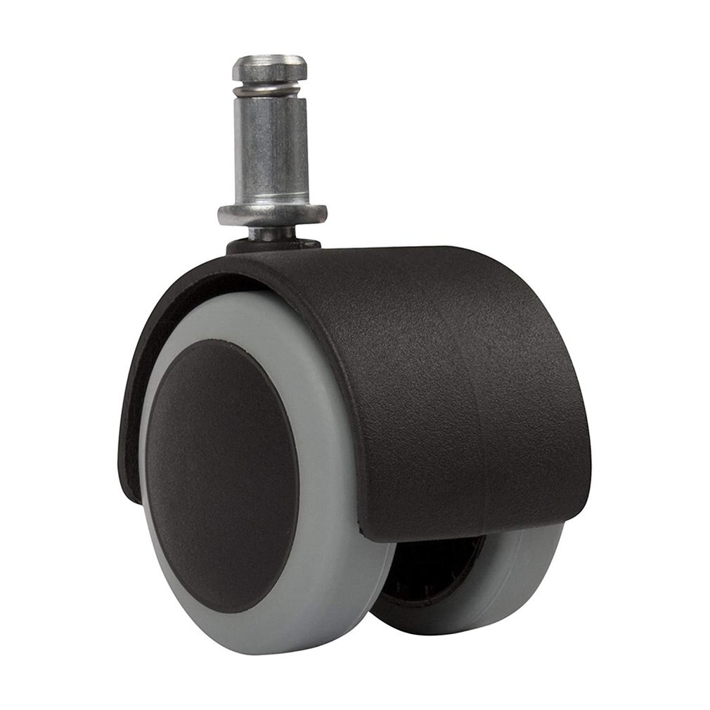 Stille Versterkte Meubelwielen 2 Inch Polyurethaan Universele Wiel Baas Stoel Wiel Bureaustoel Wielen: Gray