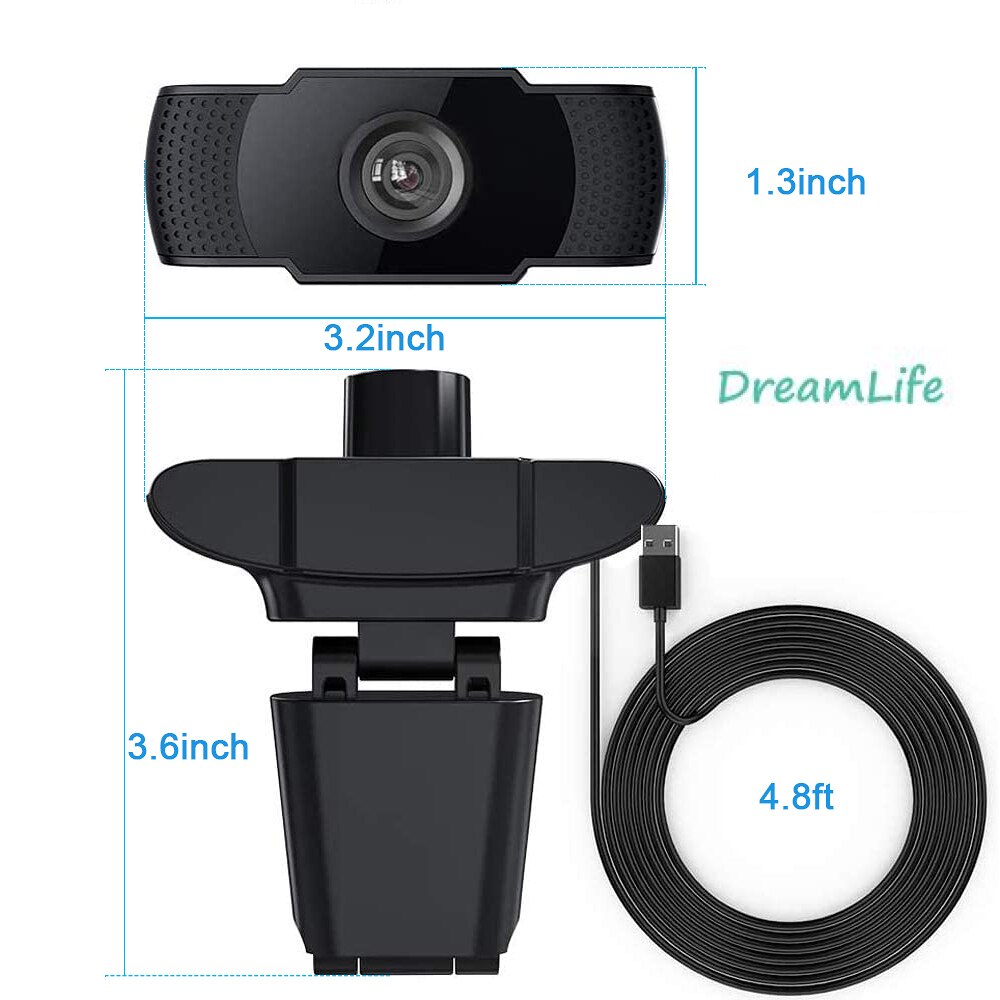 101JD computer camera USB port Full HD 1080P dual microphone CMOS real-time video communication Micro USB 2.0 desktop laptop