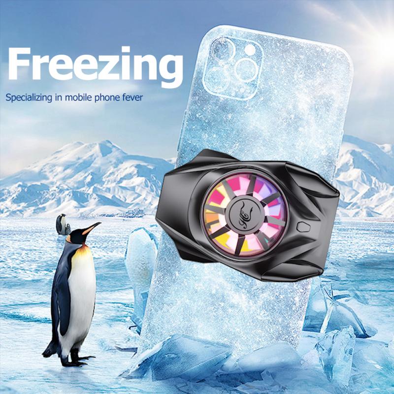 Radiador de teléfono AS03 para juegos, artefacto de refrigeración de teléfono móvil alimentado por USB, controlador de ventilador de refrigeración con Cable de alimentación