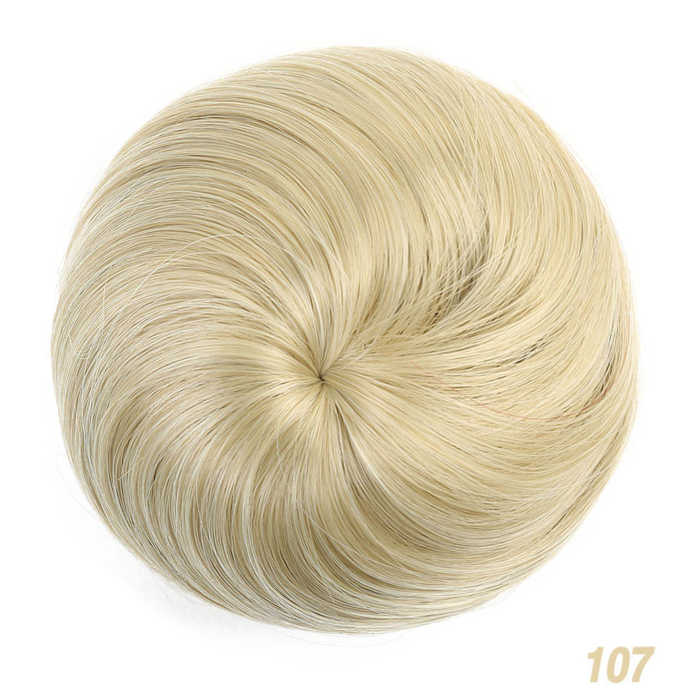 Manwei Synthetische Bun Extensions Krullend Messy Bun Haar Scrunchies Elegante Chignons Bruiloft Haar Stuk Voor Voor Paardenstaart Extensions: 107