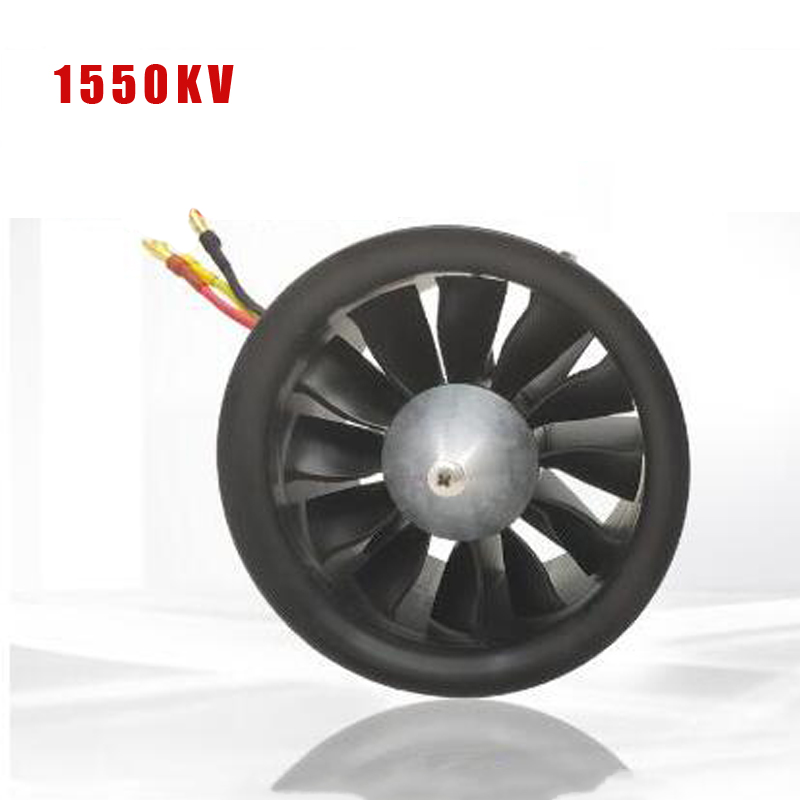 QX-MOTOR DIY EDF Impeller 30mm / 50mm / 64mm / 70mm / 90mm mit bürstenlosem Motor für RC Helikopter und Jet-Flugzeugteile