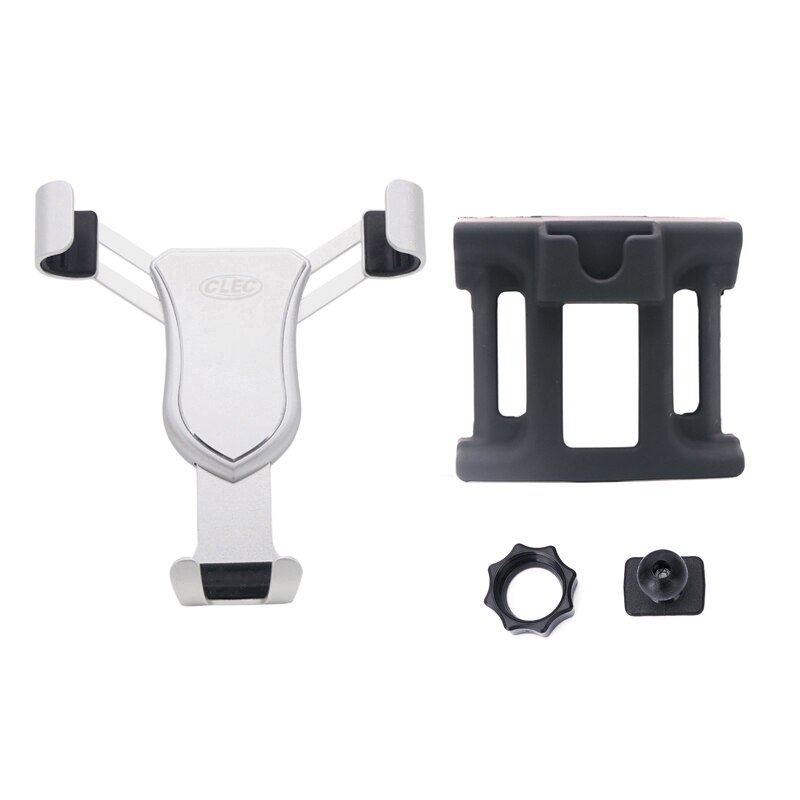 Auto Air Vent Halterung Handy Halter für Handy Stabile Wiege Smart Telefon Stehen Für Mazda CX-5 CX5 2nd Gen: silver